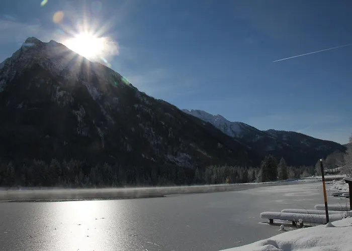 아파트 Weiherbach - Hallenbad 베르히테스가덴